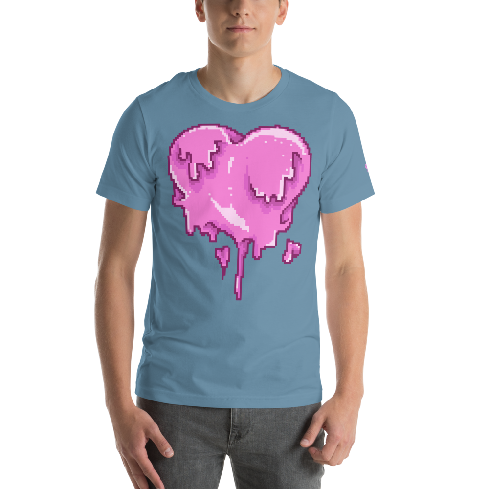 Melting Heart Unisex T-Shirt mockup