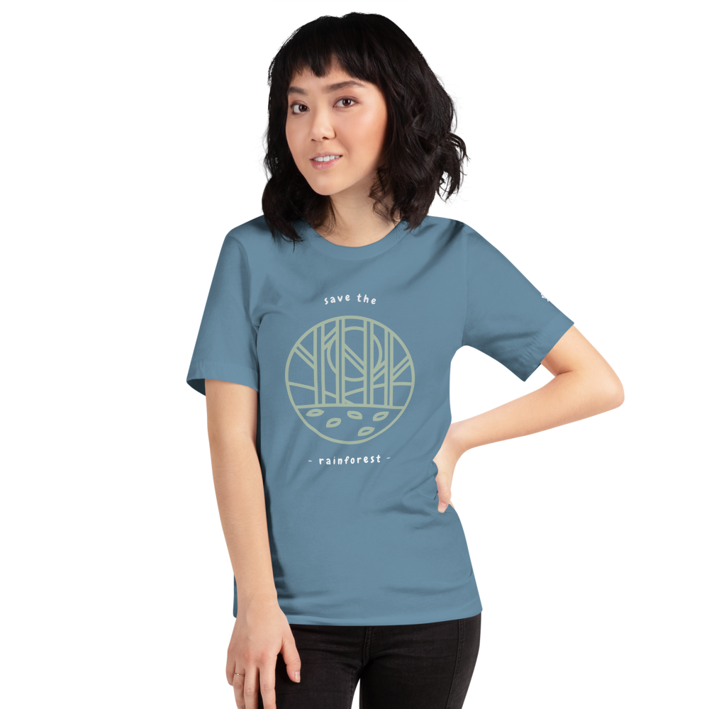 Save The Rainforest T-Shirt mockup
