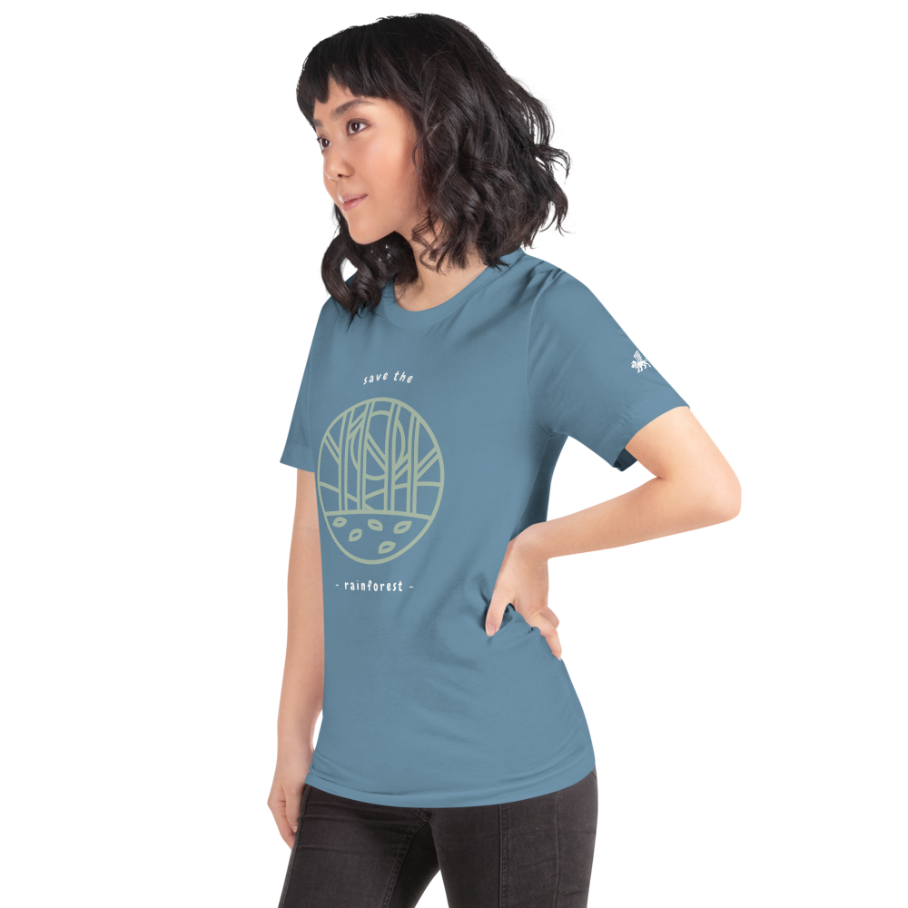 Save The Rainforest T-Shirt mockup