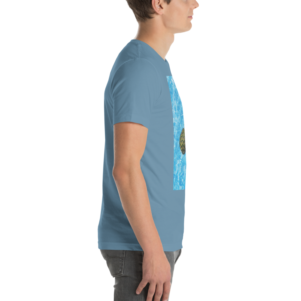 Swimming Pineapple Unisex T-Shirt mockup