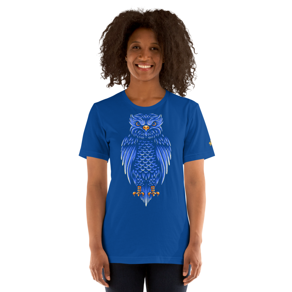 Owl Unisex T-Shirt mockup