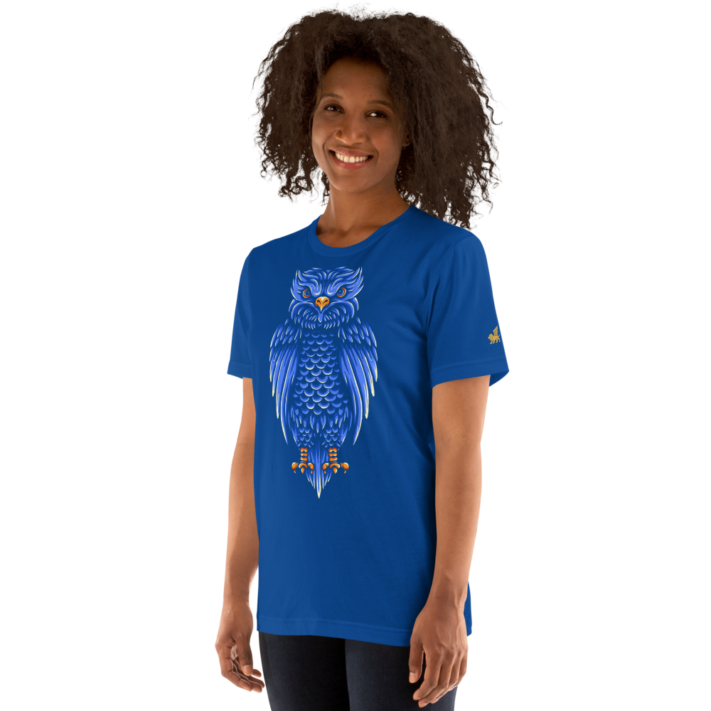 Owl Unisex T-Shirt mockup