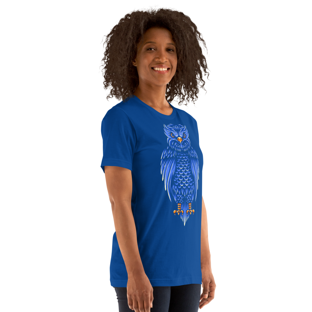 Owl Unisex T-Shirt mockup