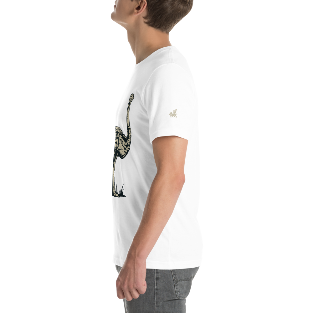 Ostrich Unisex T-Shirt mockup